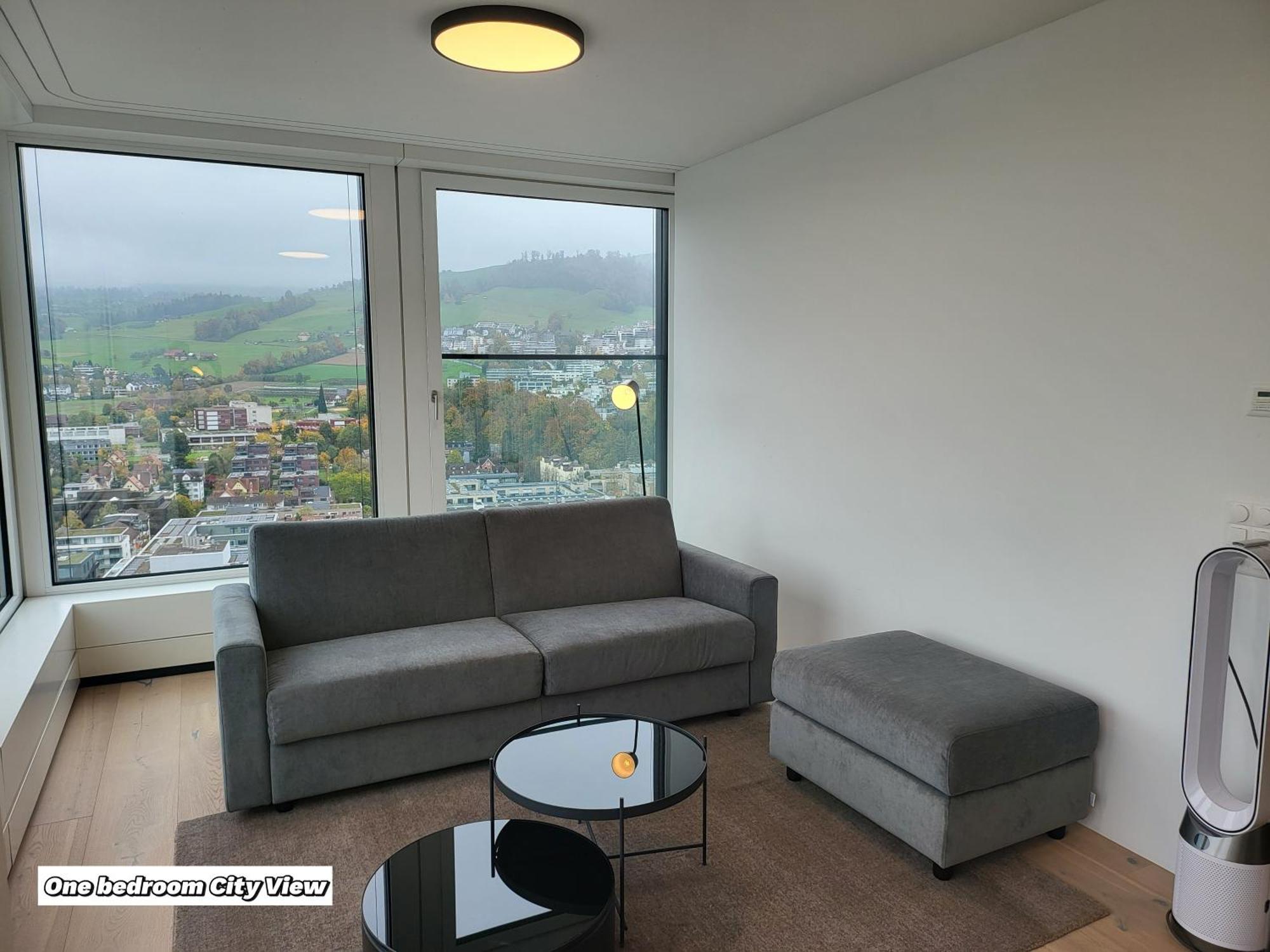 Park Tower City View Apartments Zug Exterior foto