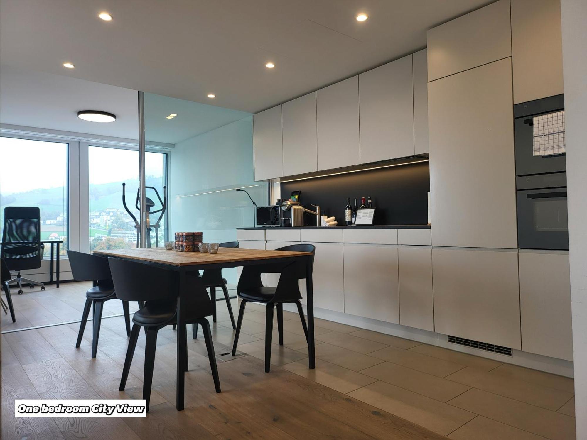 Park Tower City View Apartments Zug Exterior foto