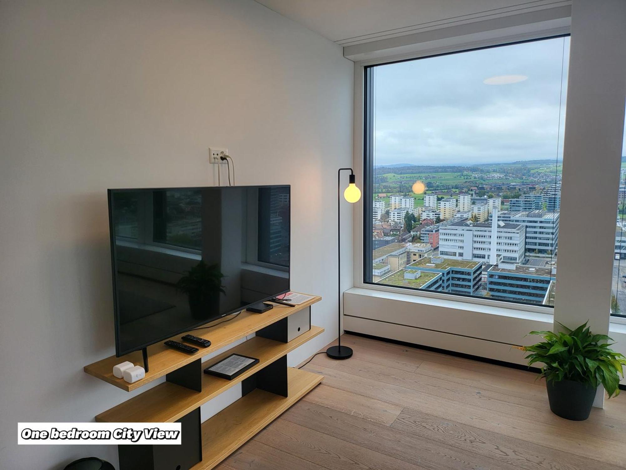 Park Tower City View Apartments Zug Exterior foto