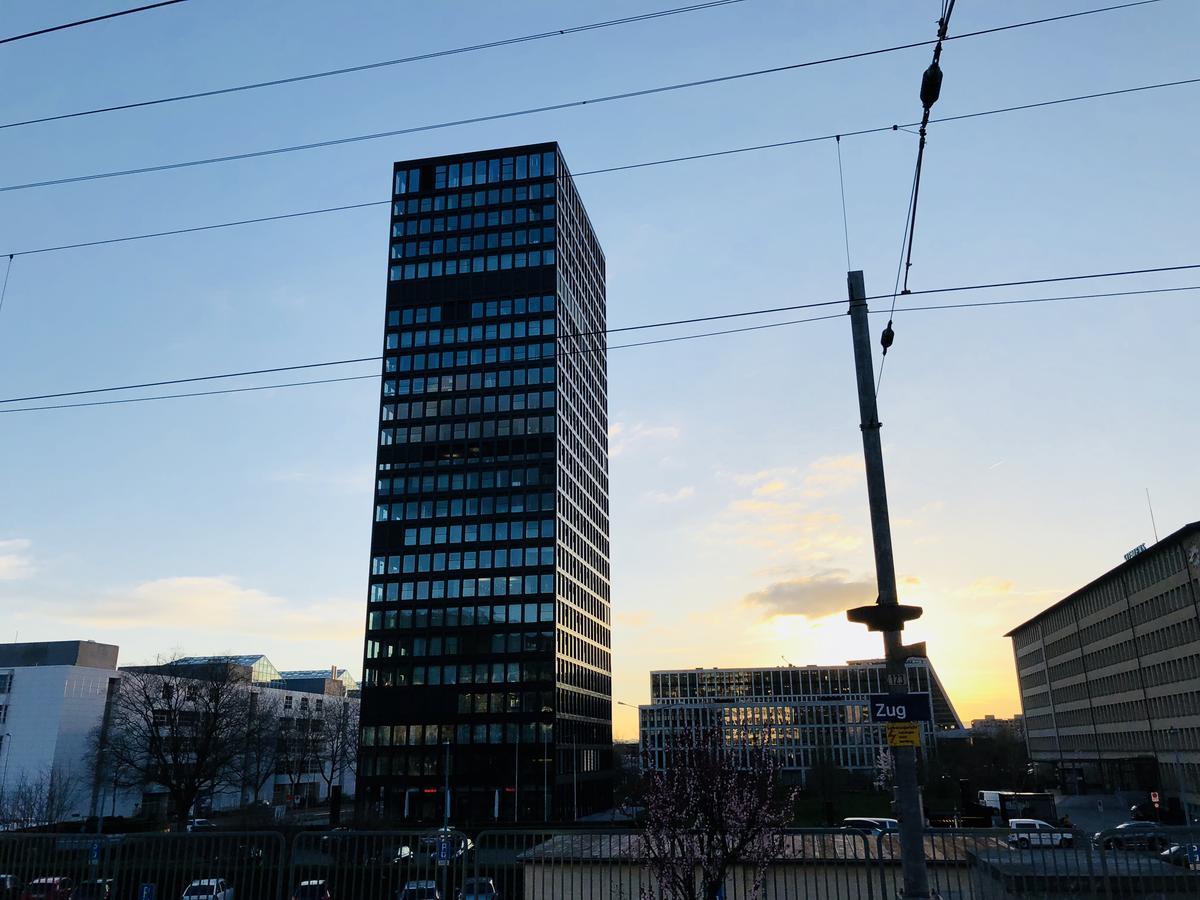 Park Tower City View Apartments Zug Exterior foto